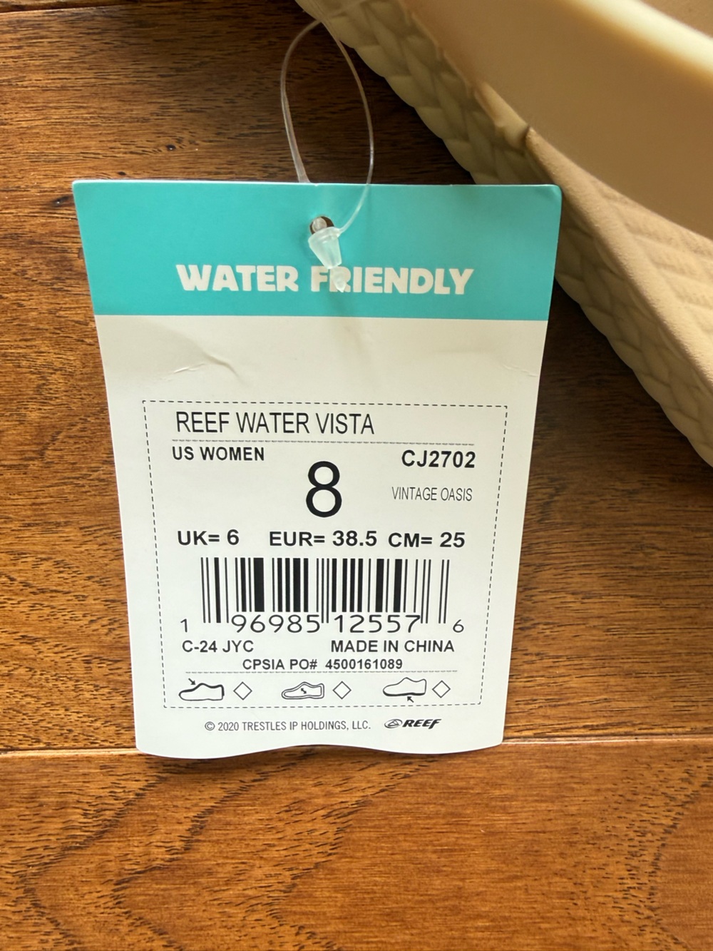 Reef Water Vista Waterproof Sandals. NWT. US Women’s 8 - Picture 5 of 6